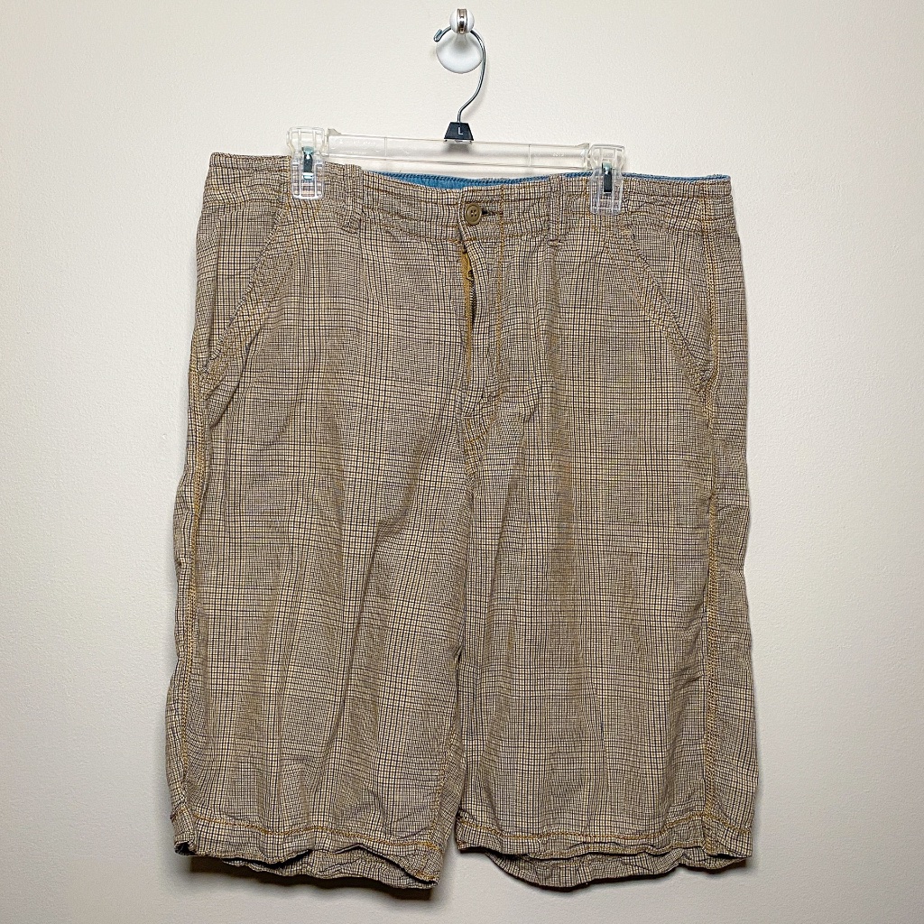 Lucky Brand Linen Blend Shorts 36